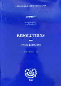 Image of ASSEMBLY ELEVENTH SESSION ( 5 - 15 NOVEMBER 1979 )