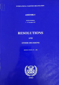 Image of ASSEMBLY TENTH SESSION ( 7 - 17 NOVEMBER 1977 )