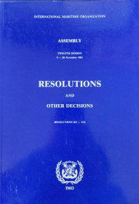 Image of ASSEMBLY TWELFTH SESSION ( 9 - 20 NOVEMBER 1981 )