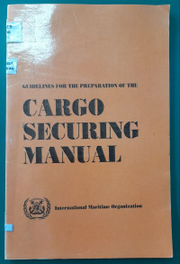 Image of CARGO SECURING MANUAL