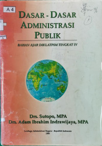 Image of DASAR-DASAR ADMINISTRASI PUBLIK