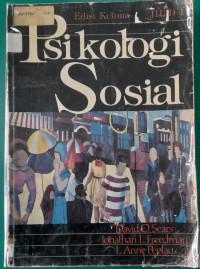 Image of PSIKOLOGI SOSIAL JILID 1 EDISI KELIMA