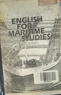 Image of ENGLISH FOR MARITIME STUDIES