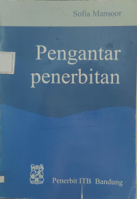 Image of Pengantar Peneribitan